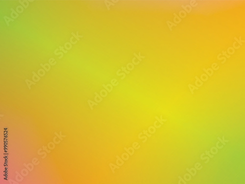 Blurry abstract illustration with gradient, ui design background with yellow tech pattern