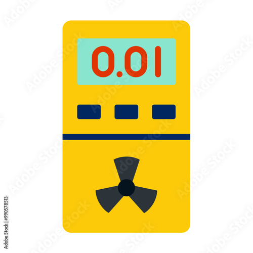 Dosimeter Icon Style