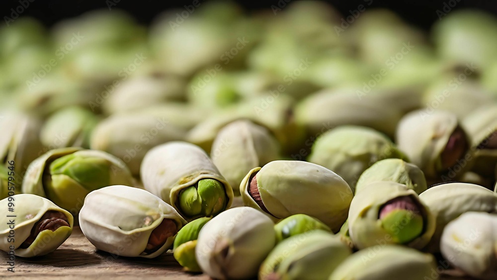Close up of a pistachio background Close up of a pistachio background