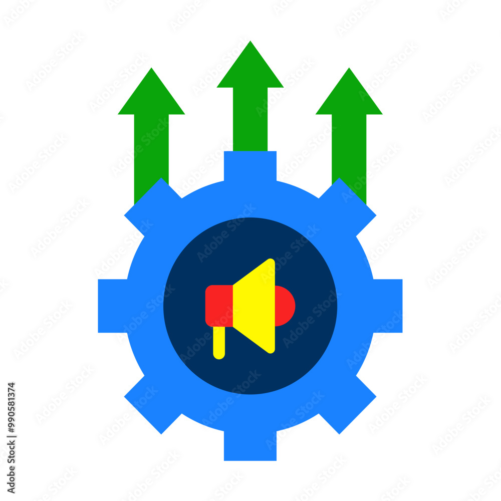 Campaign Optimization Icon Style Campaign Optimization Icon Style