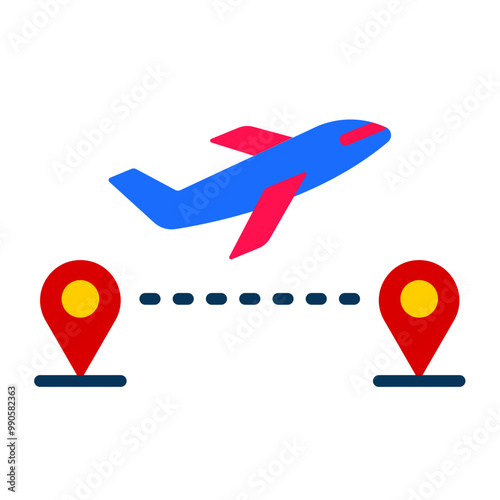 Direct Flight Icon Style