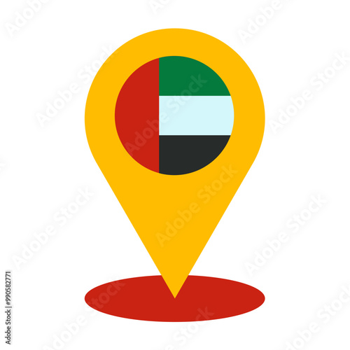 Free Download Dubai Location Icon Style - GFXLoad