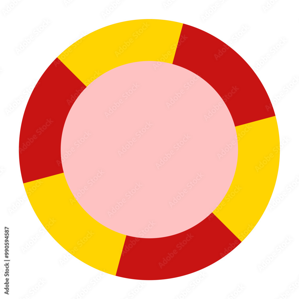 Obraz premium Life Preserver Icon Style