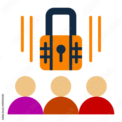 Privacy Awareness Icon Style