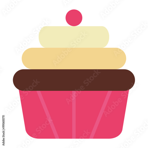 Cupcakes Icon Style