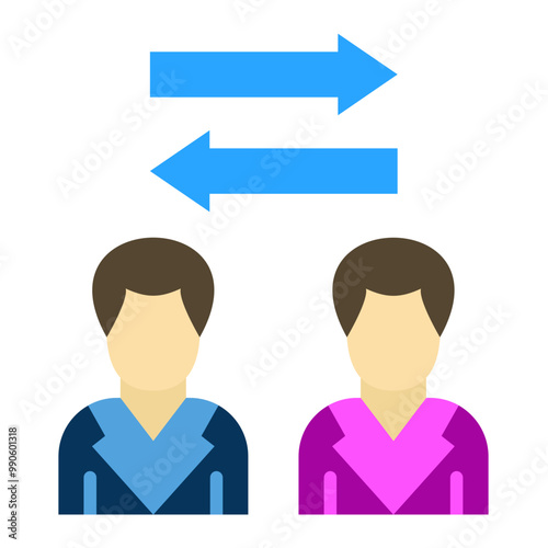 Peer To Peer Icon Style