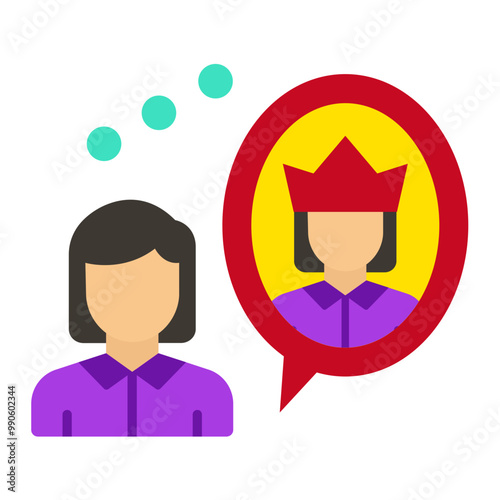 Self Esteem Icon Style