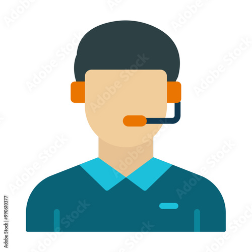 Customer Service Icon Style