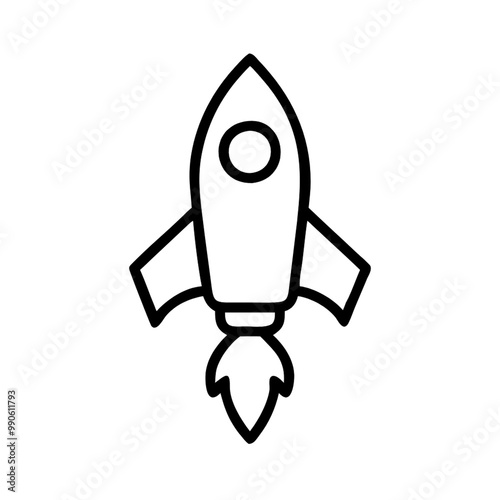 The rocket, a visual flowchart outlines a startup's journey from concept to growth, highlighting stages like Launch, Development, Market Entry, and Profit Scaling, on a transparent background