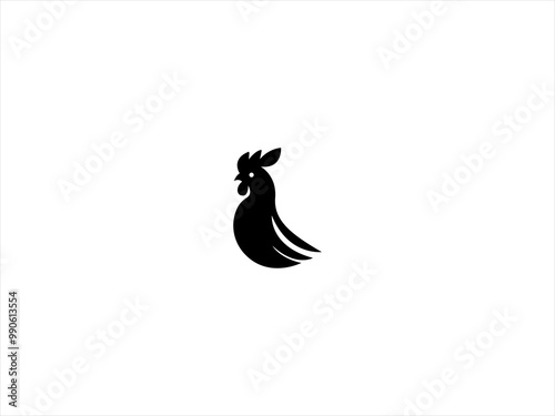  The Majestic Rooster,This logo represents these powerful traits, with a bold and dynamic design capturing the rooster’s regal stance and vivid colors. 