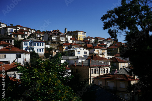 view of the city of Krushevo, Macedonia photo