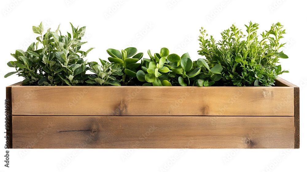 Wooden Deck in a Lush Green Meadow Wooden Deck in a Lush Green Meadow