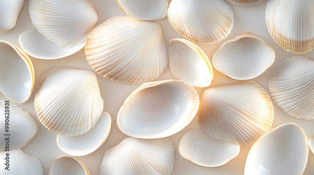 Polished Clam Shells Polished Clam Shells