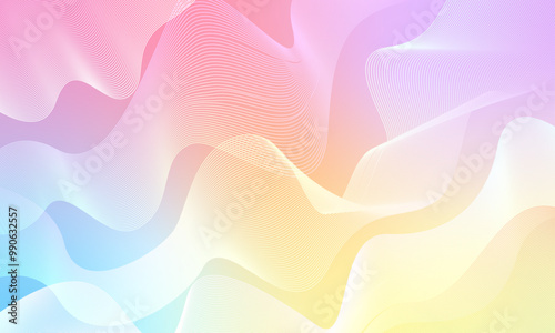 Colorful abstract soft gradient background