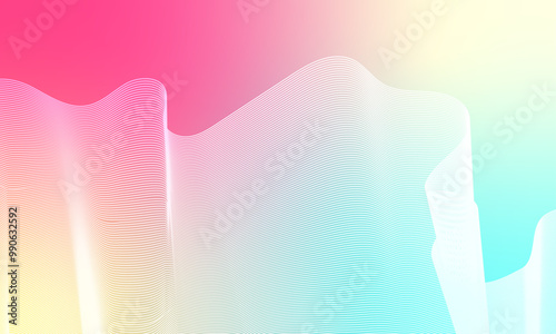 Colorful abstract soft gradient background