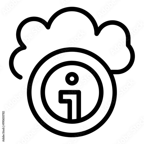  information, cloud, icon, technology, cloudy