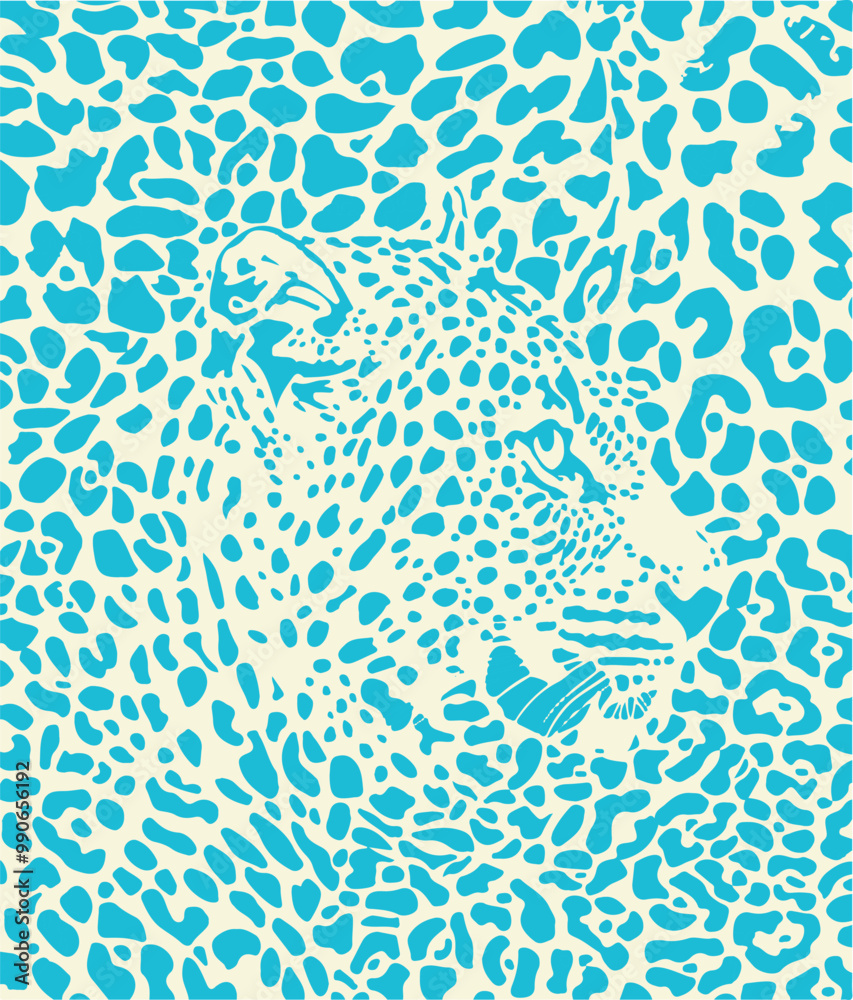 Naklejka premium seamless, animal, pattern, print, wildlife, background, wallpaper, abstract, zoo, decoration, giraffe, fabric, striped, monochrome, fashion, texture, safari, skin, vector, textile, design, jungle, nat
