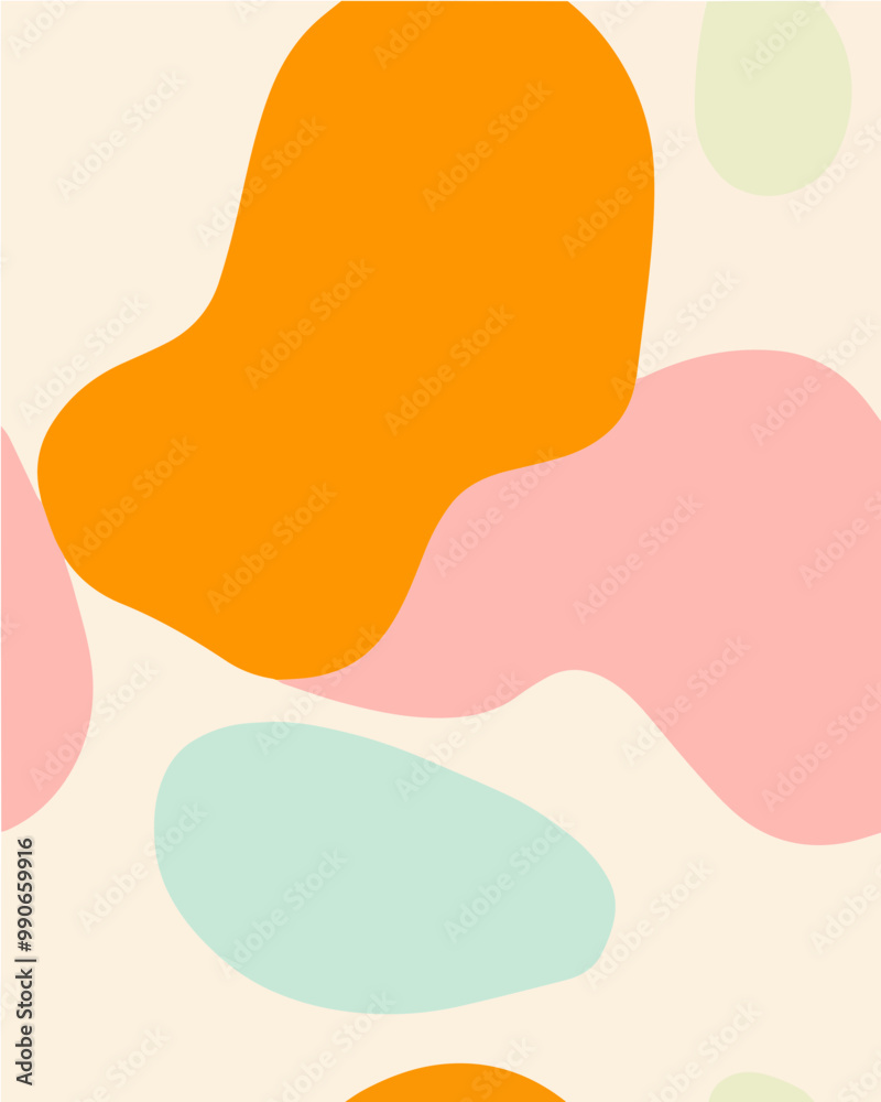 Minimalist vector art with abstract pastel shapes and simple lines. Perfect for modern wall art and backgrounds. Minimalist vector art with abstract pastel shapes and simple lines. Perfect for modern wall art and backgrounds.