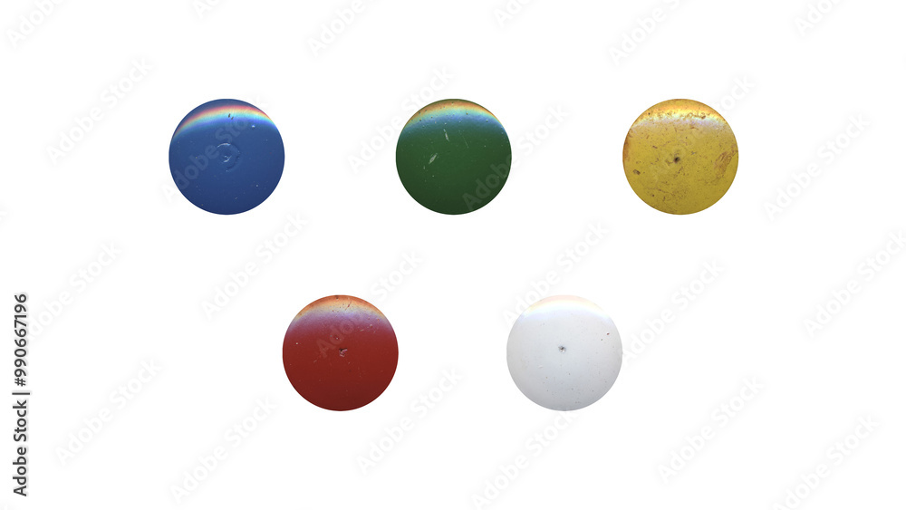a set of colorful aged circles, rusty stationery tacks in png format, front view, isolated metal push rounded pins on transparent background
a set of colorful aged circles, rusty stationery tacks in png format, front view, isolated metal push rounded pins on transparent background