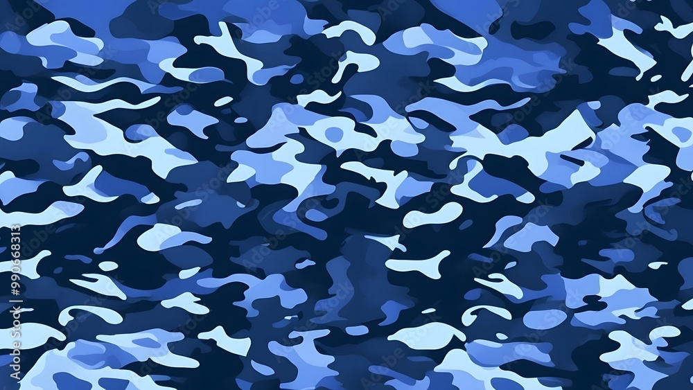 camouflage modern design blue background camouflage modern design blue background