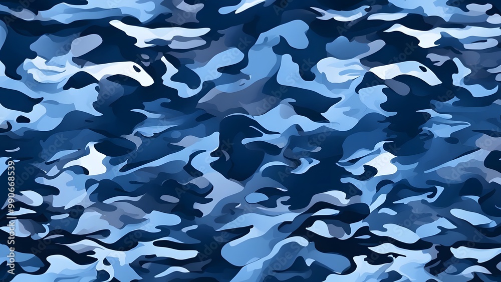 camouflage modern design blue background camouflage modern design blue background