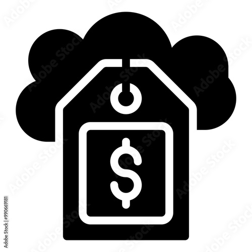 discount, cloud, icon, technology, cloudy