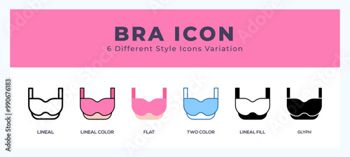 Bra set of simple icons great for web. app. presentation and more.