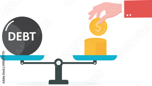 Weighing, balance, debt statistics

