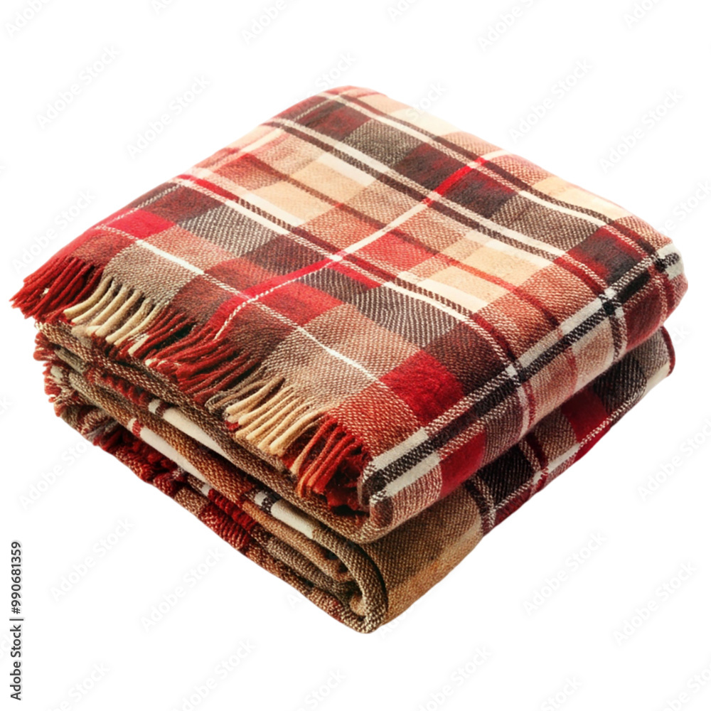 Warm plaid Isolated on transparent background. Warm plaid Isolated on transparent background.