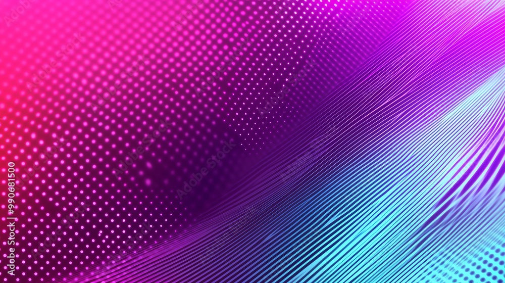 Abstract pink and blue geometric pattern with dots and lines. Abstract pink and blue geometric pattern with dots and lines.