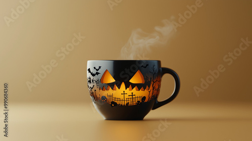 Spooky Halloween Mug:  A st...