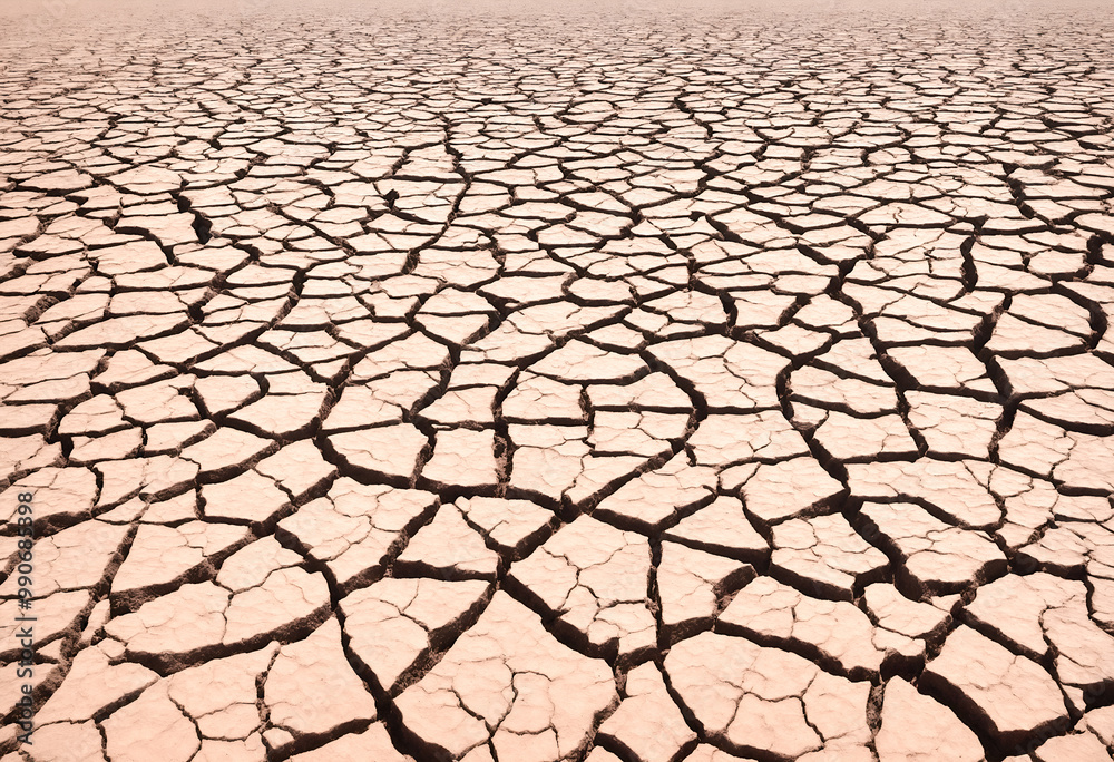 Dry soil texture background