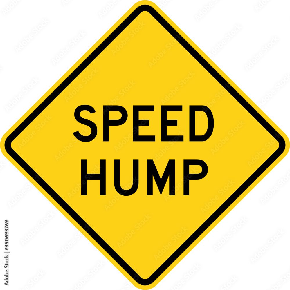 Speed humps. Road signs in the United States. Speed humps. Road signs in the United States.