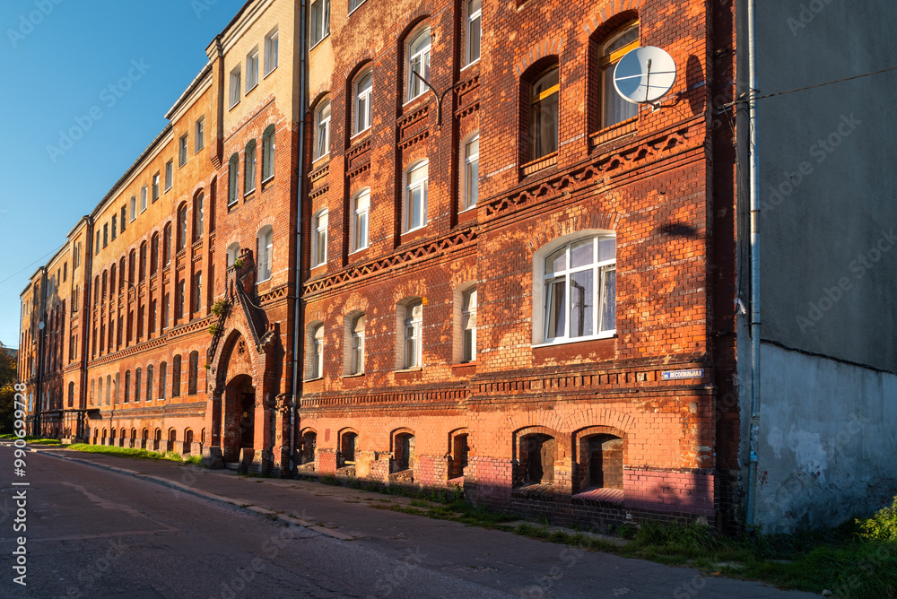 Building of the former Lobenicht hospital in Kaliningrad. Russia
