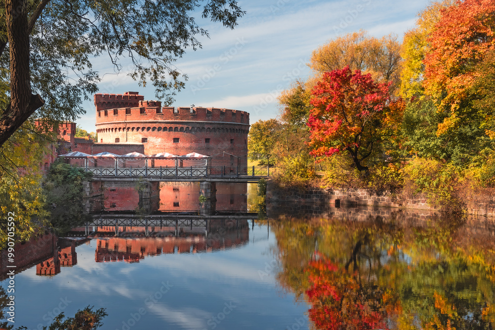 Tower Dona or Dohnaturm in Kaliningrad. Russia