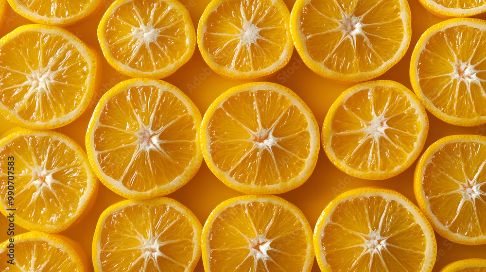 Sliced Orange Layers Sliced Orange Layers
