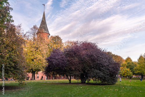 Konigsberg Cathedral on Kanta or Kneiphof Island. Kaliningrad. Russia photo