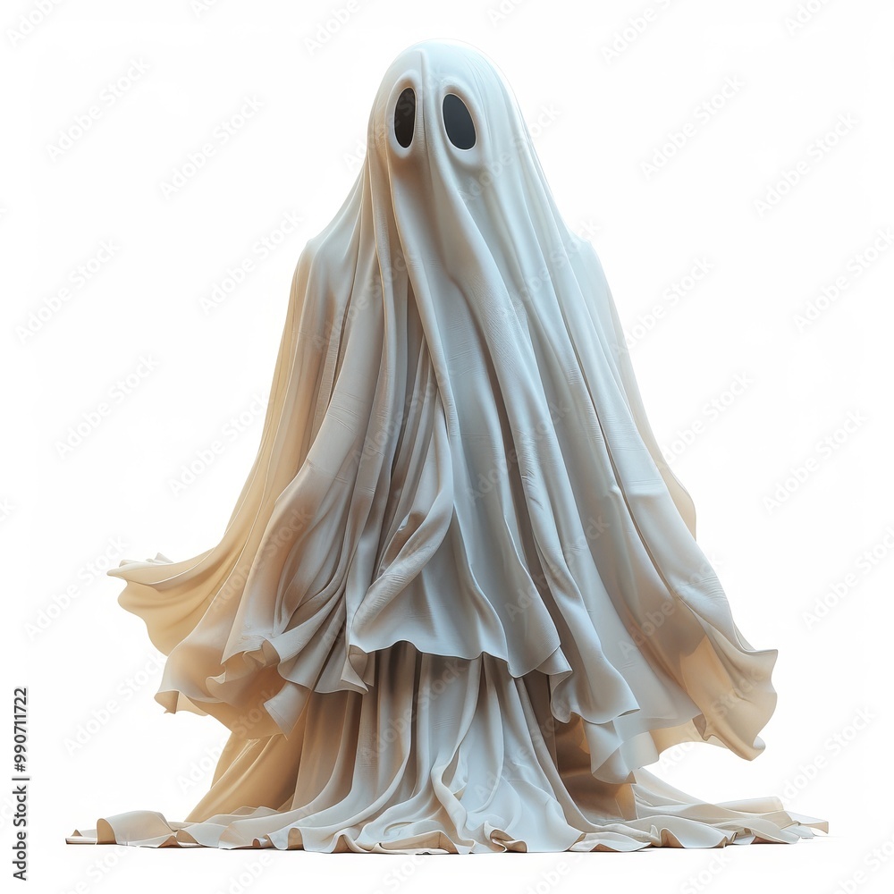 3D Cartoon Ghost for Halloween Celebrations 3D Cartoon Ghost for Halloween Celebrations