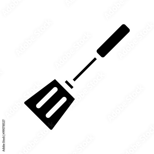 spatula glyph icon