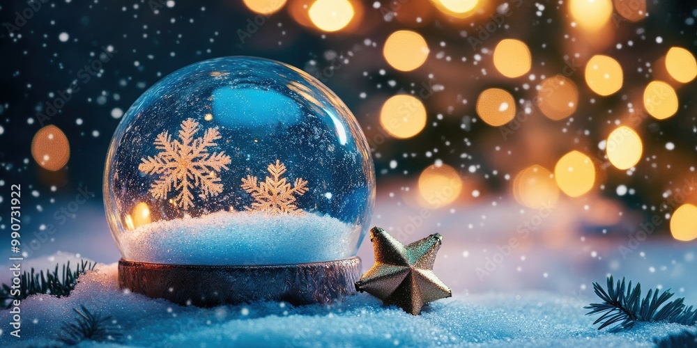 Snow Globe Christmas Magic Ball Snow Globe Christmas Magic Ball