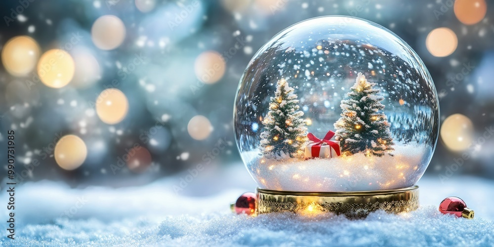 Snow Globe Christmas Magic Ball Snow Globe Christmas Magic Ball