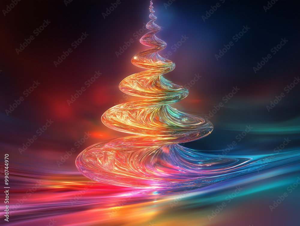 Futuristic Christmas Tree