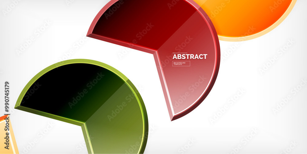Trendy round shapes with triangular angle design element. Vector Illustration For Wallpaper, Banner, Background, Card, Book Illustration, landing page Trendy round shapes with triangular angle design element. Vector Illustration For Wallpaper, Banner, Background, Card, Book Illustration, landing page