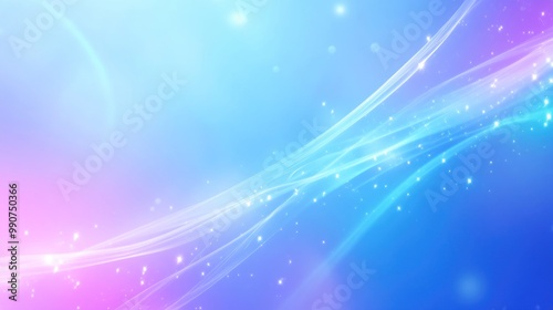 A vibrant abstract background with soft colors and glowing elements.