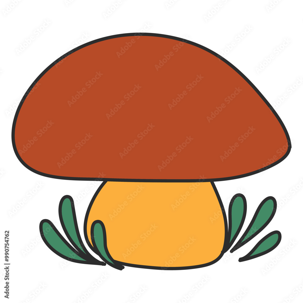 Mushsroom Graphic illustration. Mushsroom Graphic illustration.