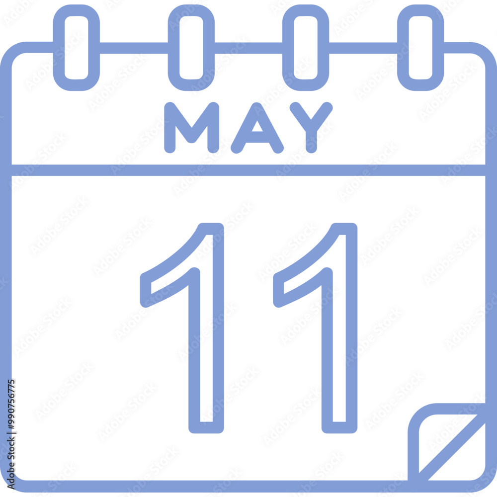11 May Vector Icon Design 11 May Vector Icon Design