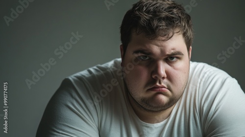 fat person with overweight