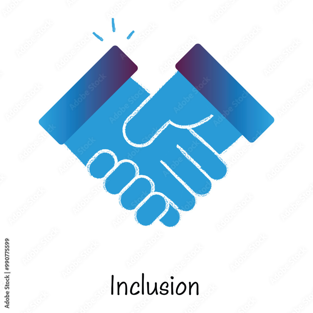 Obraz premium Inclusion Icon Design. Representing Diversity.Unity.Acceptance.Cooperation. EPS icon.