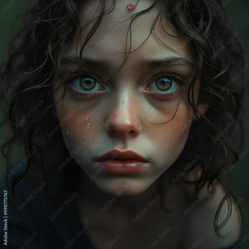 Fototapeta premium portrait of a girl