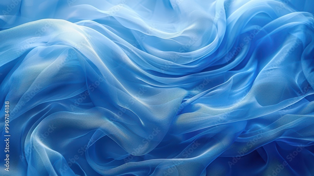 The blue background is associated with nature, where bright shades remind us of the sky and water bodies, creating a harmonious combination with the surrounding world